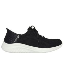 Skechers ultra flex 3.0-brilliant path lage sneakers dames zwart-wit