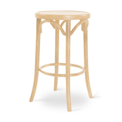 Fameg Diana houten barkruk naturel 61 cm
