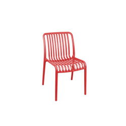 Leitmotiv eetkamerstoel glee scarlet red