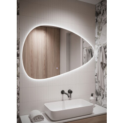 Badplaats Badkamerspiegel sona led 118 x 78 cm led verlichting badkamer