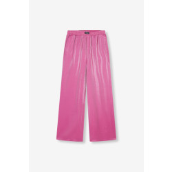 Alix The Label Shine wide leg pants pink