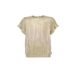 B.Nosy Zomer top meisjes - metallic, plissee brynn