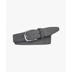 Profuomo Ppvr30003a c2 heren riem belt suede mid grey profu