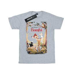 Li-cense Disney meisjes bambi retro poster katoen t-shirt