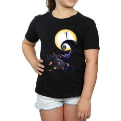 Li-cense Nightmare before christmas katoenen t-shirt kerkhof voor meisjes