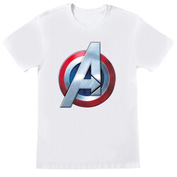 Li-cense Marvel meisjes avengers 3d logo katoenen t-shirt