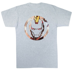 Li-cense Marvel meisjes iron man montage symbool katoenen t-shirt
