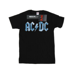 Li-cense Ac/dc katoenen t-shirt met blauw ijslogo voor meisjes