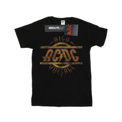 Li-cense Ac/dc katoenen t-shirt met vervormd logo voor meisjes