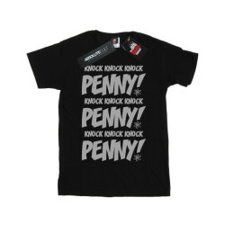 Li-cense The big bang theory meisjes sheldon knock knock penny t-shirt katoen