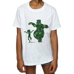 Li-cense Jungle book meisjes mowgli en baloo dansen katoenen t-shirt