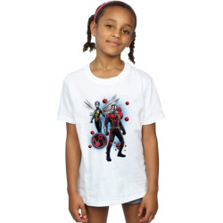 Li-cense Ant-man and the wasp katoenen t-shirt voor meisjes particle pose