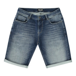 Cars California den.short dark used blue denim