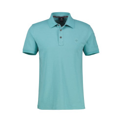 Lerros Heren polo 2533229 456 coastal blue