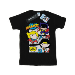 Li-cense Dc comics meisjes chibi super friends dance katoenen t-shirt