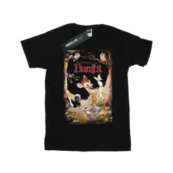Li-cense Disney meisjes bambi retro poster katoen t-shirt
