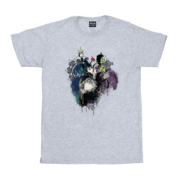 Li-cense Disney meisjes schurken schets katoen t-shirt