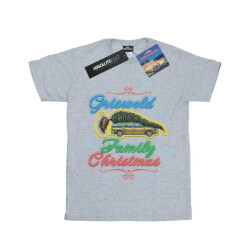 Li-cense National lampoon´s christmas vacation meisjes griswold family kerstmis t-shirt in katoen