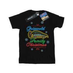 Li-cense National lampoon´s christmas vacation meisjes griswold family kerstmis t-shirt in katoen