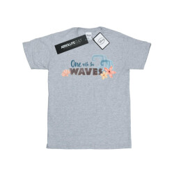 Li-cense Disney meisjes moana eén met de golven katoenen t-shirt