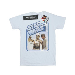 Li-cense Star wars meisjes luke skywalker en c-3po katoenen t-shirt