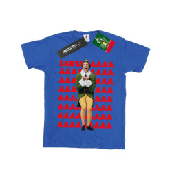 Li-cense Elf meisjes buddy santa scream katoenen t-shirt