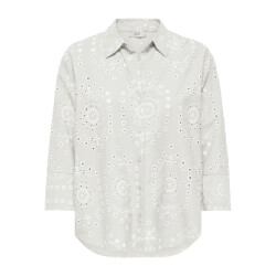 Jacqueline de Yong Jdyemma 3/4 embroidery shirt wvn ex