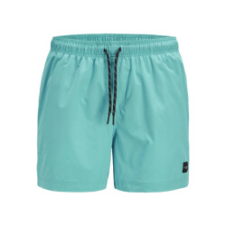 Jack & Jones Heren zwemshort jpstmaui jjswim effen turquoise