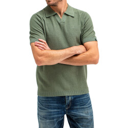 Butcher of Blue Boucle knit polo