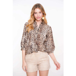 Geisha 53237-20 blouse panter