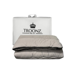 Troonz ® dreamscape dekbed zonder overtrek taupe