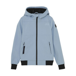 Indian Blue Zomer softshell jas jongens - capuchon