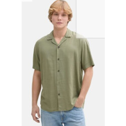 Tom Tailor Relaxed viscose linen shirt