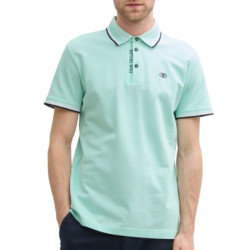 Tom Tailor Fine striped pique polo