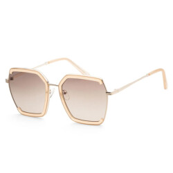 Guess Bruine metalen zonnebril voor vrouwen