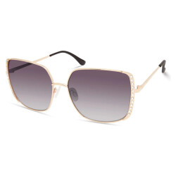 Guess Grijze metalen zonnebril voor dames