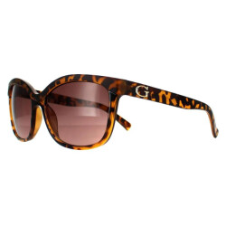 Guess Bruine hars zonnebril voor dames 57 mm
