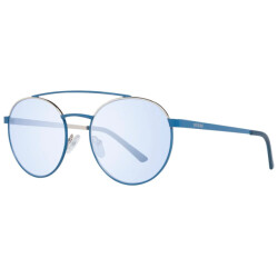 Guess Blauwe zonnebril voor mannen aviator stijl