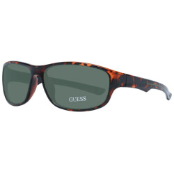 Guess Brown unisex zonnebril met groene lenzen