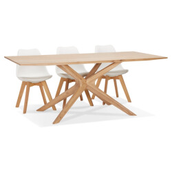 Alterego Massief eiken tafel manitou 195