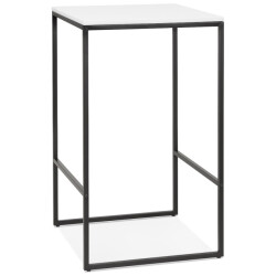 Alterego Hoge tafel in industriële stijl ortos