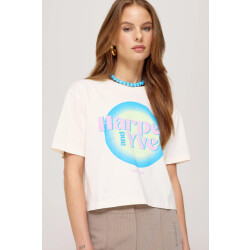 Harper & Yve Ss25y308 t-shirt hotstuff cropped