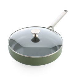 BK Cookware Bk sublime hapjespan keramische antiaanbaklaag olive green 28 cm