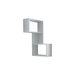 CaliCosy Hoekwandrek met 2 planken l47 cm onderdeel