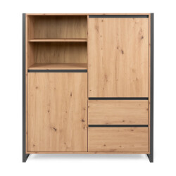 CaliCosy Buffet met 2 deuren en 2 laden l120 cm denver