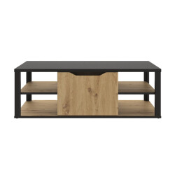 CaliCosy Buxton salontafel met centraal opbergvak gemaakt in frankrijk