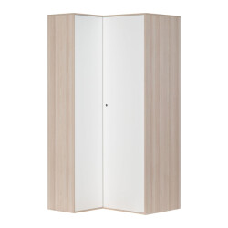 CaliCosy Hoekkast met 6 planken en 2 kleerkasten spot