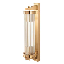 Signature Wandlamp glas metaal messing