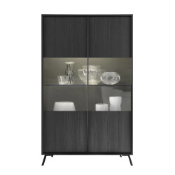 CaliCosy Vitrine 2 deuren h174 cm city