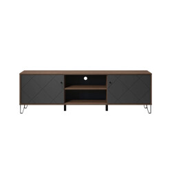 CaliCosy Tv-meubel met 2 deuren en 2 vakken l183 cm monteer